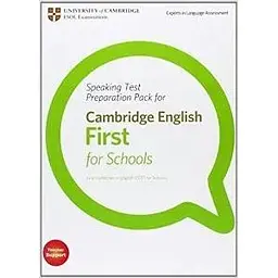 Speaking Test Preparation Pack for First for Schools Paperback with DVD