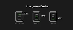 Павербанк Belkin Blue 20 000 mAh / 20 Вт (BPB024HQBL) - мініатюра 4