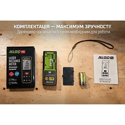 Далекомір Alloid DM-11080 лазерний (DM-11080) - мініатюра 8