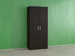 Шафа з полицями для одягу та взуття Nils 1780x800x390 Венге темний - мініатюра 1