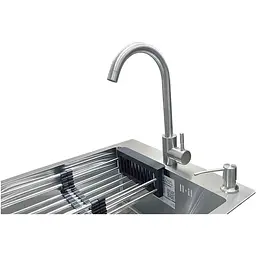 Комплект мийка + змішувач Romzha Arta U-450S (A) - мініатюра 4