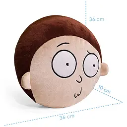 Декоративна подушка обличчя Морті "Rick and Morty" FRMMORPIL22GN002 - мініатюра 3