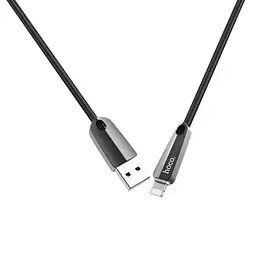 Кабель Hoco U35 Pisces Cable USB to Lightning 2A 1,2m Black