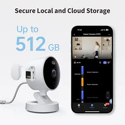 Камера безпеки Aqara G100 2K, нічне бачення, Wi-Fi 6, двосторонній звук, підтримка HomeKit, Alexa - мініатюра 5