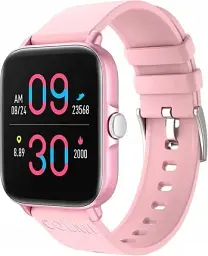 Розумні смарт-годинник Colmi P28 Plus фітнес браслет Pink (17833)