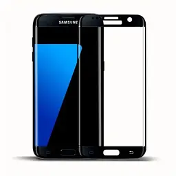 Захисне скло 3D Samsung S7 G930 повного покриття біле