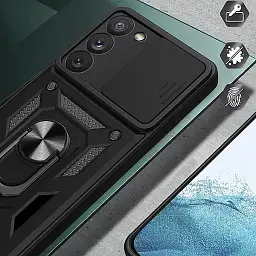 Панель BeCover Military для Samsung Galaxy S25 SM-S931 Black (712877) - мініатюра 5