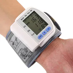 Зап'ястний тонометр Blood Pressure - автоматичний пристрій для вимірювання артеріального тиску на зап'ясті - мініатюра 3