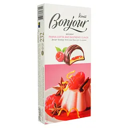 Десерт Konti Bonjour зі смаком Паннакотта та малина, 232 г (878496) - мініатюра 2