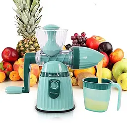 Соковижималка ручнfMLY-662 Hand Juicer Ice Cream, Meileyi Бірюзовий 84796 - мініатюра 3