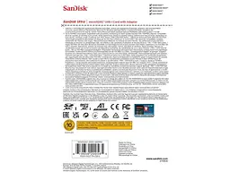 Карта пам'яті SanDisk Ultra microSDXC UHS-I A1 + SD adapter 256 GB (SDSQUAC-256G-GN6MA) - мініатюра 4