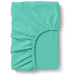 Простирадло Cosas на резинці фланель 90х200 bermuda, м'ята (Flannel_39Bermuda_90x200x20)