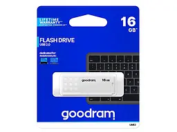 USB флеш накопичувач GOODRAM 16 GB UME2 White (UME2-0160W0R11) - мініатюра 4