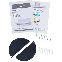 Витяжка телескопічна Minola HTL 6214 WH 700 LED - мініатюра 12