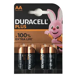 Батарейка Duracell LR6(AA) blister 4 (4/80) (АРТ9017)