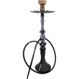 Кальян KARMA HOOKAH 3.2 Blue (Craft Black Matt) - мініатюра 2