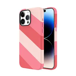 Кольоровий чохол Vokamo для iPhone 15 Pro із магнітом MagSafe Pink - мініатюра 2