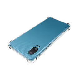 Панель BeCover Anti-Shock для Samsung Galaxy A02 SM-A022 / M02 SM-M022 Clear (705999) - мініатюра 3