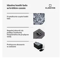 Льодогенератор Klarstein FrostMaster 10046193 - мініатюра 2