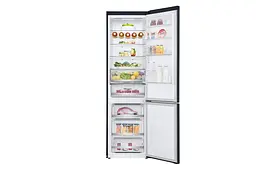 Холодильник LG GW-B509SBDZ 203см 2 дв холодильне відділення 277 л морозильне відділення 107 л A++,NF,Лін,Зона свіжий Дисп зовнішній,Чорний мат - мініатюра 8