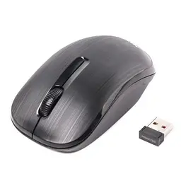Миша Maxxter Mr-333 бездротова, USB, чорний