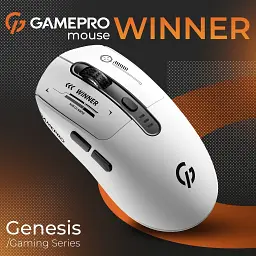 Bluetooth миша GamePro Genesis Winner Wireless/Bluetooth/USB White (GM079W) UA - мініатюра 6