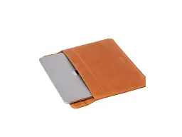 Чохол для ноутбука InCarne Klouz MacBook Air 15 2023-2025 (вінтажний) коньяк (klouz-cognac-vintage-air-15) - мініатюра 4