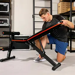 Лавка тренувальна Hop-Sport HS-1030 із фіксатором для ніг - мініатюра 14