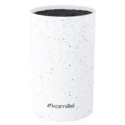 Підставка для ножів Kamille КМ-7605 white