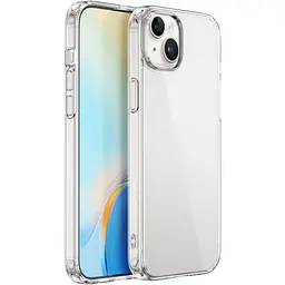 Чохол WiWU ZCC-108 TPU Clear Series для Apple iPhone 15 Transparent [128985]