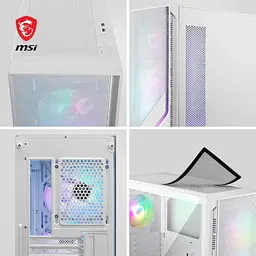 Корпус MSI MAG Forge 320R White AirFlow без БЖ (MAG FORGE 320R WHITE AIRFLOW) - мініатюра 6