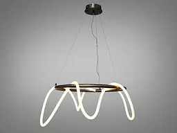 Стельова люстра LED Diasha 9752-D600BHR Мотузка, 32W, для офісу та дому, висота 140 см, IP20 - мініатюра 2