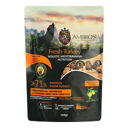 Набір дегустаційного сухого корму для собак Ambrosia Mediterranean 600 г (6 шт. х 100 г) - мініатюра 5