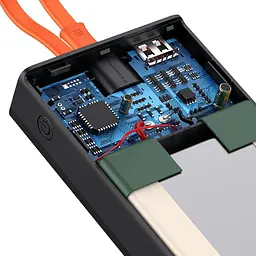 Зовнішній акумулятор Baseus Elf Digital Display 20000mAh 65W Black [PPJL000001] [74083] - мініатюра 6