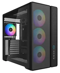Корпус SAMA S50 без БЖ (S50-BKAGA4X1-GL) Black - мініатюра 2