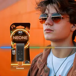 Ароматизатор повітря на обдув K2 NEONE ALLRIGHT ORANGE Апельсин (V372) (K20774) - мініатюра 2