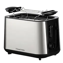 Тостер Heaton, чорний+нерж Russell Hobbs teh0025675 - мініатюра 2