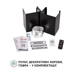 Витяжка декоративна похила Perfelli VICCO 6HSR NERO - мініатюра 9