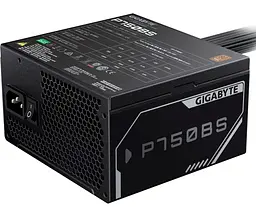 Блок живлення GIGABYTE P750BS 750W 80+ Bronze (GP-P750BS) Black - мініатюра 1