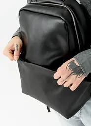 Чоловічий рюкзак Sambag ZARD DART чорний 44 х 31 х 15 см (25523301m) - мініатюра 6