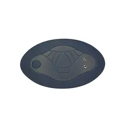 Анальна пробка-пульсатор з пультом дистанційного керування Lux Active Throb Anal Pulsating Massager, 11.5х3 см - мініатюра 5