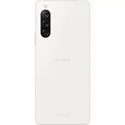 Смартфон Sony Xperia 10 V 6/128GB White A302SO 1 SIM без e-sim - мініатюра 2