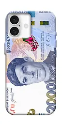 TPU чохол Demsky 2000 гривен для Apple iPhone 16 Plus (6.7")
