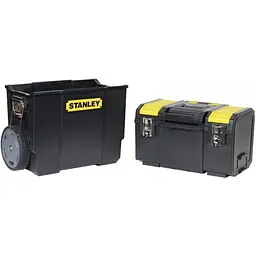 Ящик на колесах Stanley Mobile WorkCenter 2 секції 47.5х28.4х57 см (1-70-327) - мініатюра 2