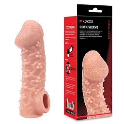 Насадка на член Kokos Cock Sleeve CS 009, L - мініатюра 7