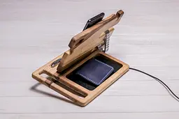 Підставка для телефона на стіл ecoWalnut 292x180x180 мм - мініатюра 3