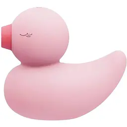Вакуумний вібратор-качечка CuteVibe Ducky Pink