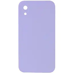 Чохол Silk Square Full Camera Protective (AA) NO LOGO для Apple iPhone XR (6.1") Бузковий / Dasheen