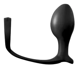 Анальна пробка з ерекційним кільцем - AFC Ass-Gasm CockRing Advanced Plug - мініатюра 4