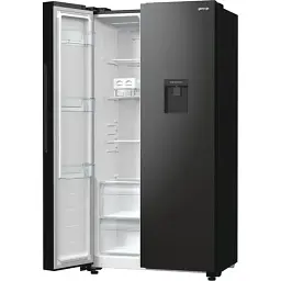 Холодильник Gorenje SBS 179х67х92 см 2 двері 353(191) л А++ NF+ диспенсер генератор льоду зовн. диспл чорний - мініатюра 10